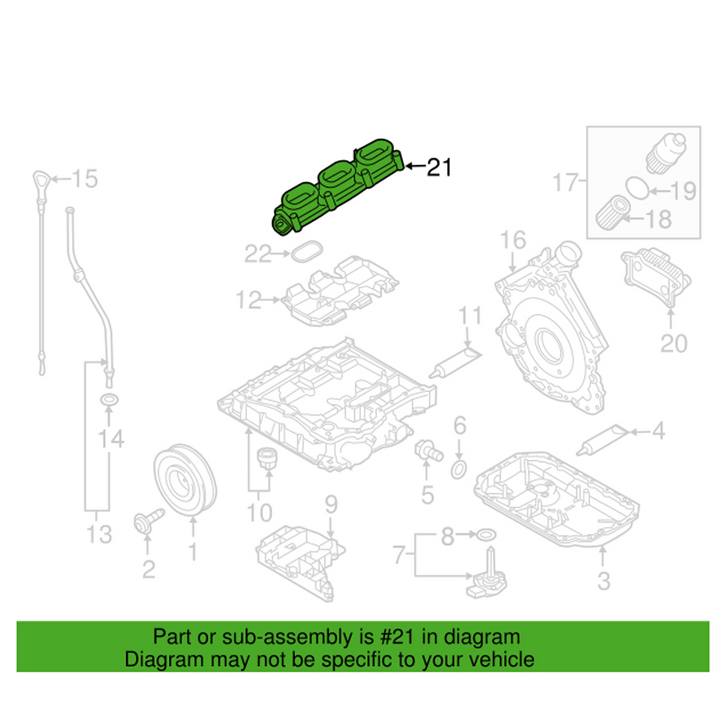 Audi Engine Intake Manifold 06E133110BC – Genuine VW/Audi