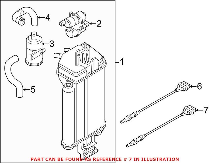 VW Oxygen Sensor – Rear 06K906262AP