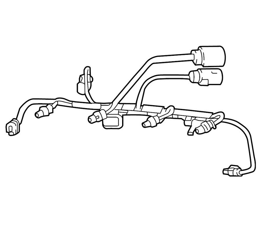 Audi Fuel Injector Connector