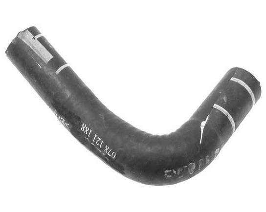 Volkswagen Audi HVAC Heater Hose – Driver Side – Hutchinson 078121188