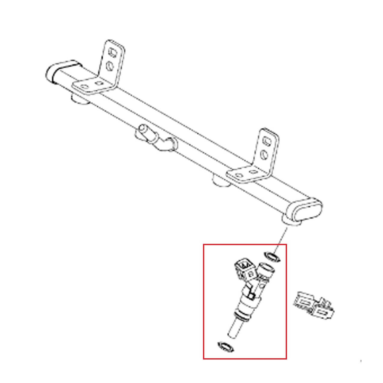 Audi Fuel Injector 078133551