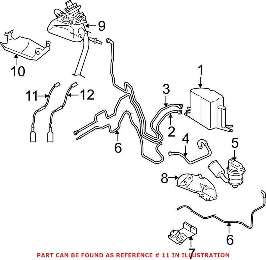 VW Oxygen Sensor – Rear 07C906262BB