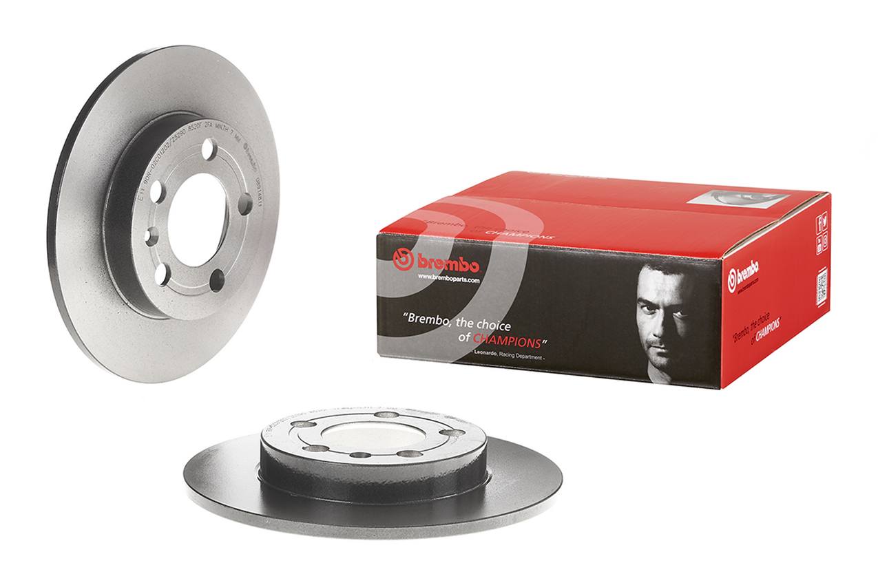 Audi Disc Brake Pad and Rotor Kit – Front and Rear (312mm/239mm) (Ceramic) 8N0615301A