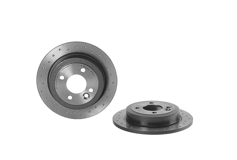 Mini Brakes Kit – Pads & Rotors Front and Rear (276mm/259mm) (Xtra) (Low-Met) 34356778175 – Brembo 3724572KIT