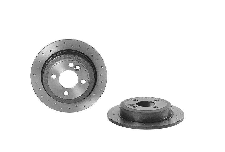 Brembo Brake Pads and Rotors Kit – Front and Rear (280mm/259mm) (Xtra) (Ceramic)