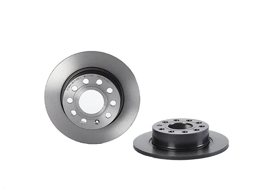 Audi VW Brakes Kit – Pads &  Rotors Front and Rear (288mm/255mm) (Low-Met) 8J0698151C – Brembo 3089649KIT