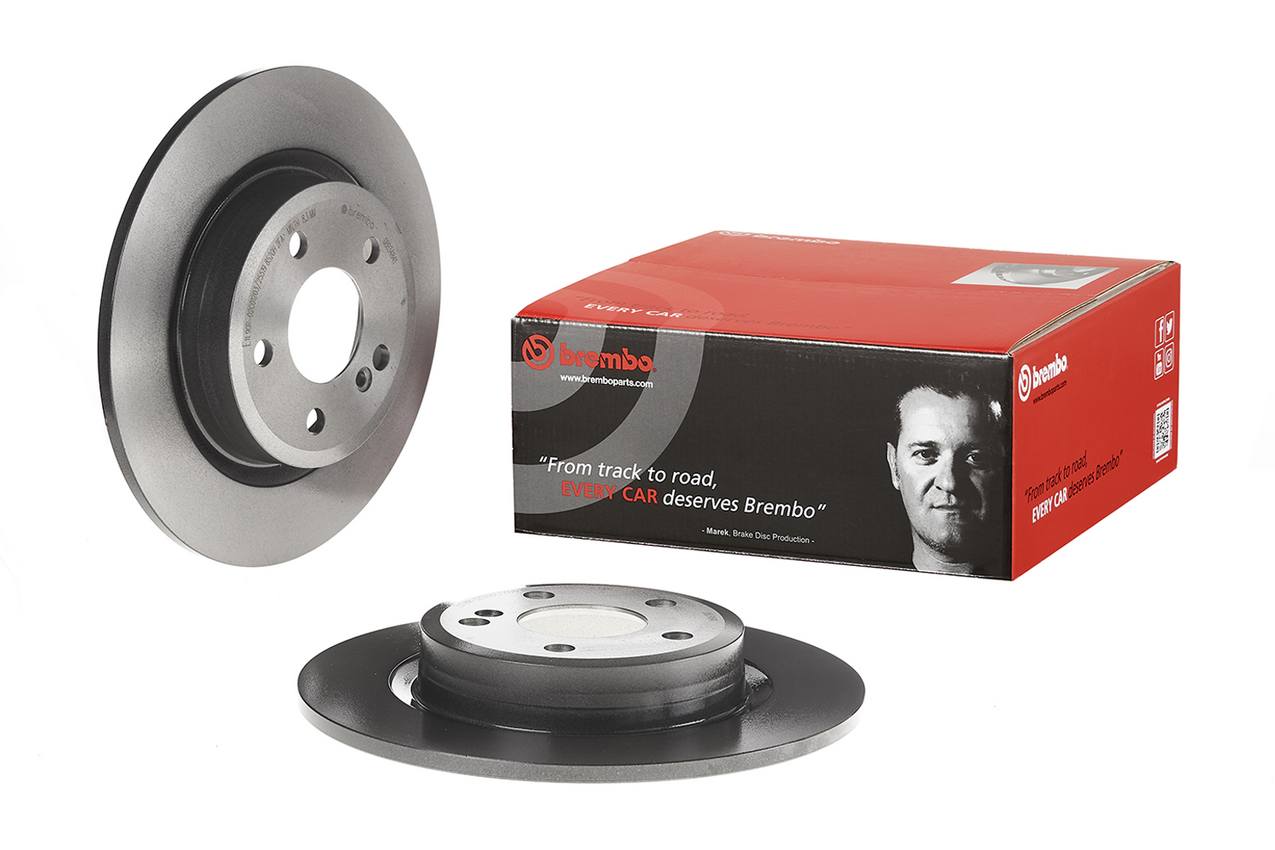 Mercedes-Benz Disc Brake Pad and Rotor Kit – Rear (295mm) (Ceramic) 2464230112