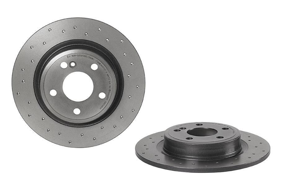 Mercedes Brembo Disc Brake Rotor – Rear (295mm) 2464230112