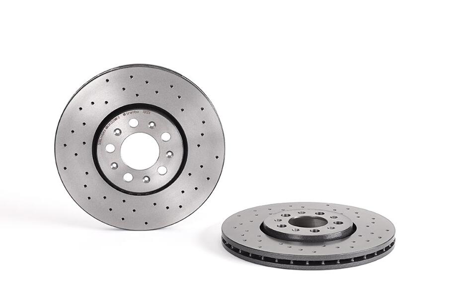 VW Brakes Kit – Brembo Pads and Rotors Front (288mm) (Xtra) (Low-Met) 6R0615301D – Brembo 3057749KIT