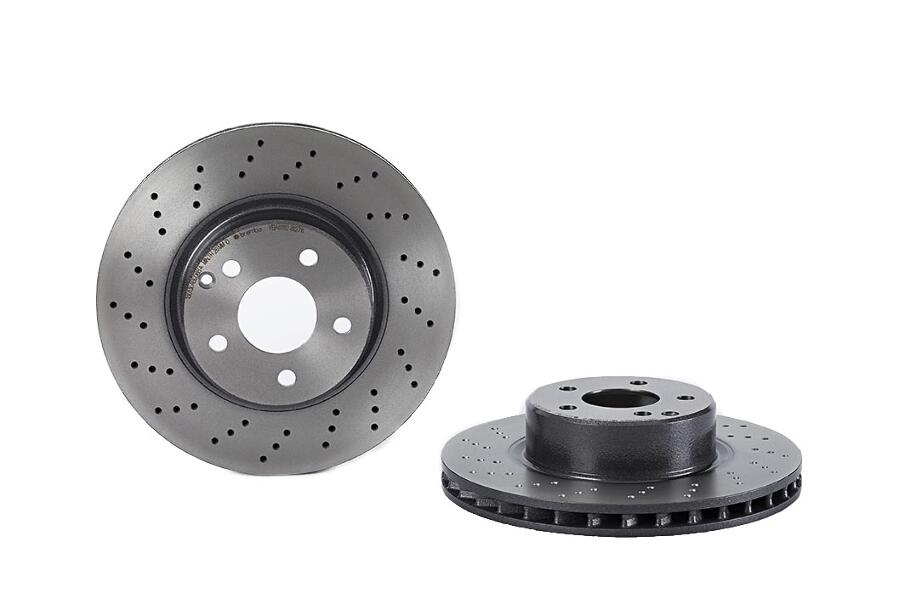 Mercedes Brembo Disc Brake Rotor – Front (312mm) 220421091264