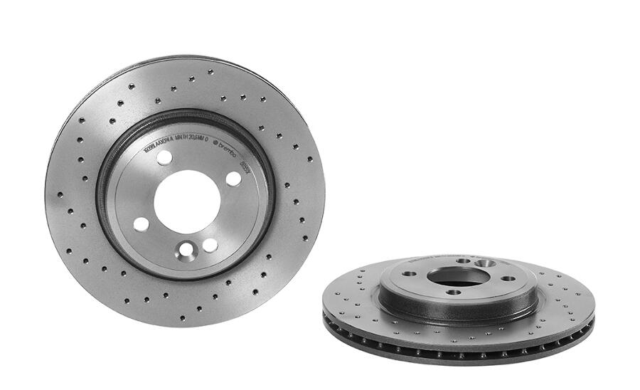 Mini Brakes Kit – Brembo Pads and Rotors Front (276mm) (Xtra) (Low-Met) 34356778175 – Brembo 3724585KIT