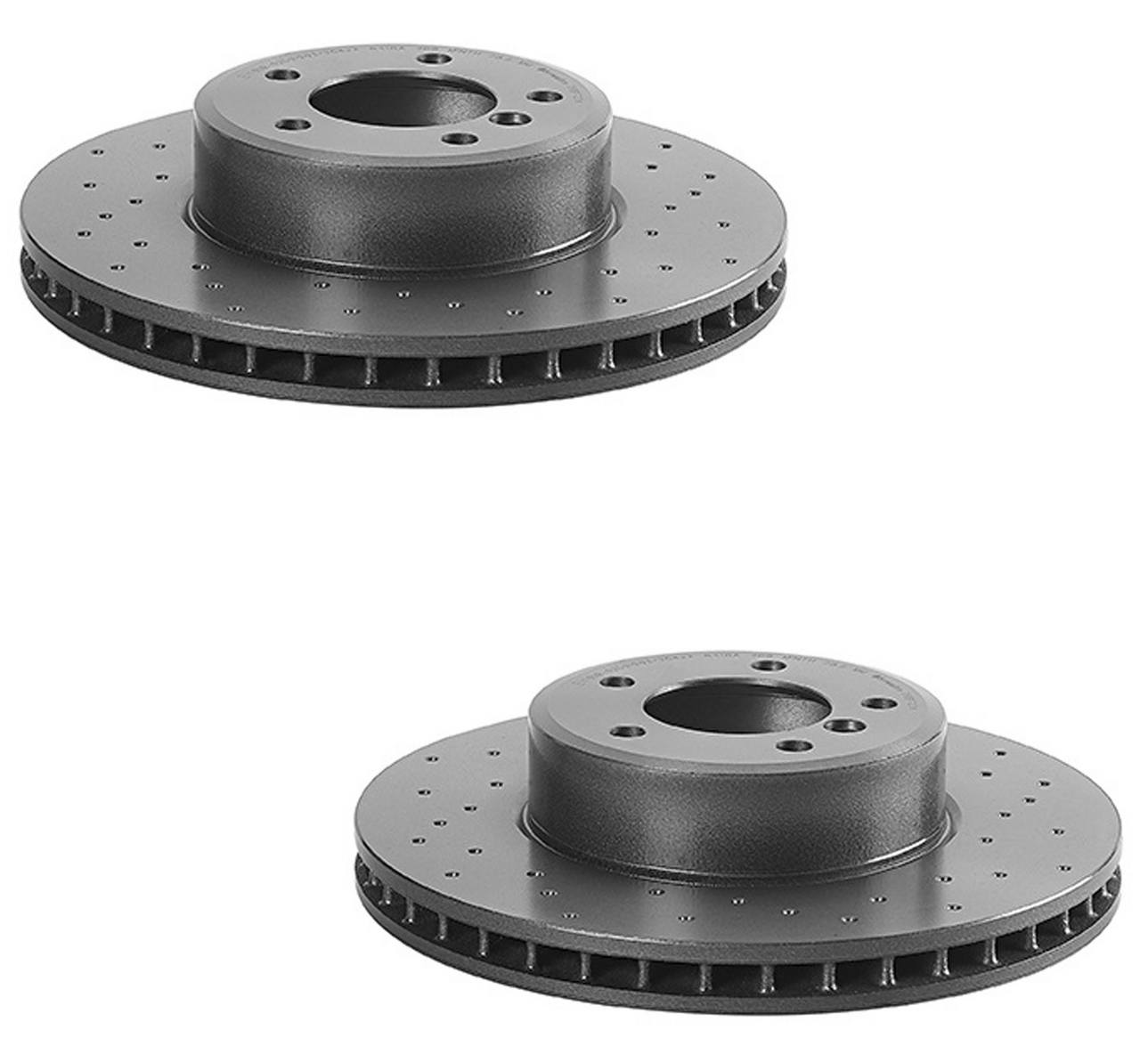 BMW Brake Kit – Brembo Pads & Rotors Front and Rear (324mm/320mm) (Low-Met) (Xtra) 34356789493 – Brembo 4038735KIT