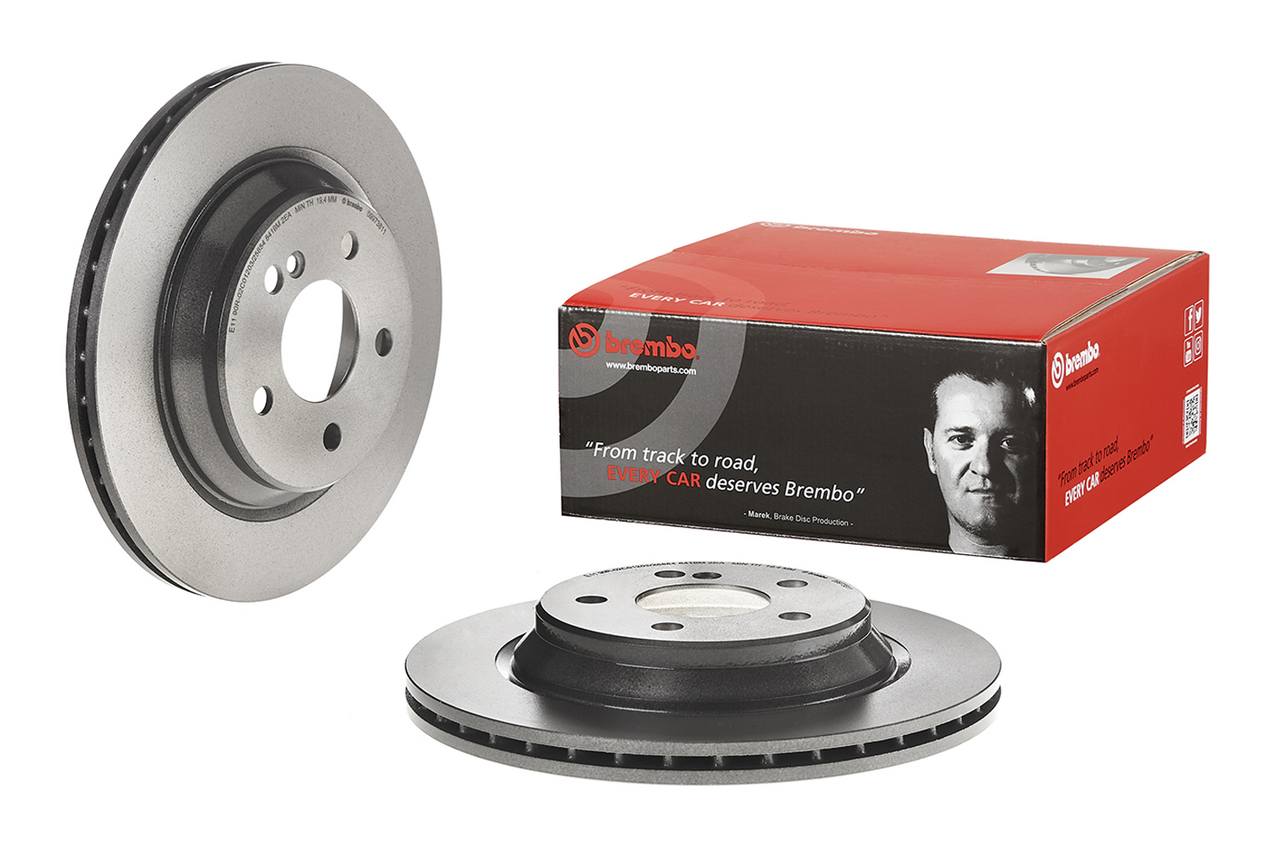 Mercedes-Benz Disc Brake Pad and Rotor Kit – Front and Rear (330mm/300mm) (Low-Met) 2204212512