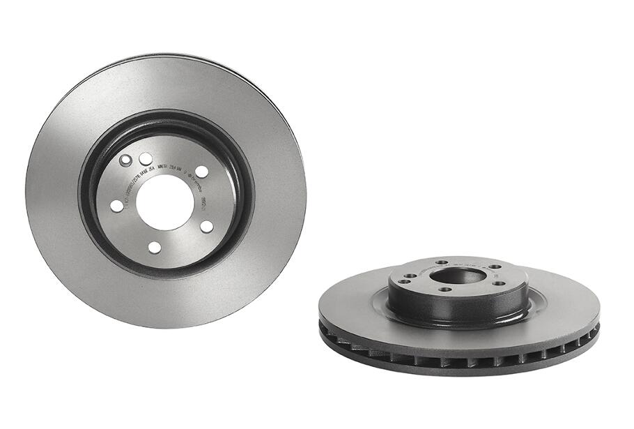 Mercedes Brembo Disc Brake Rotor – Front (330mm) 204421000007