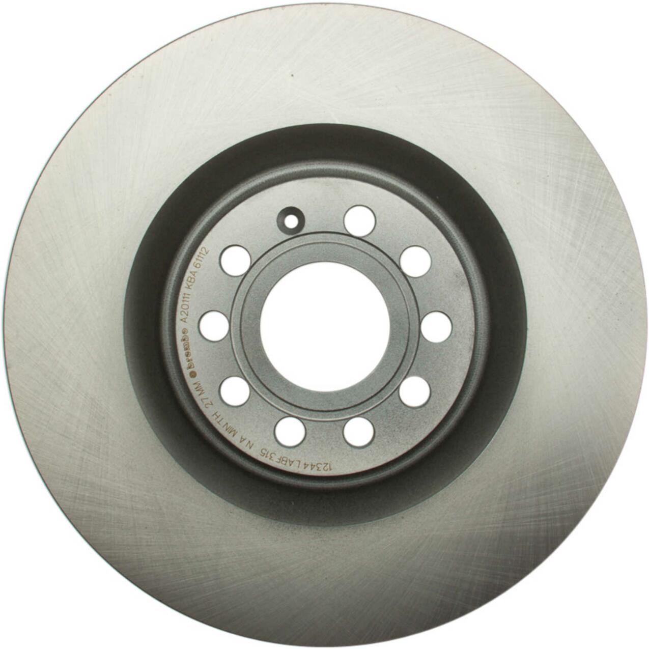 VW Brembo Disc Brake Rotor – Front (345mm) 1K0615301AR