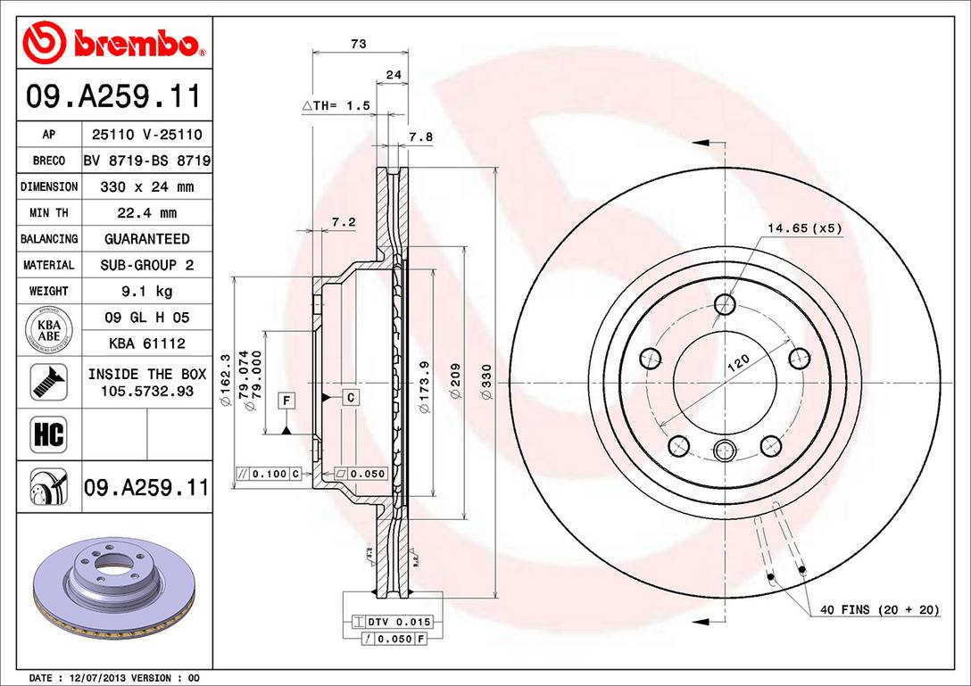 BMW Disc Brake Pad and Rotor Kit – Front and Rear (330mm/336mm) (Low-Met) 34116764645