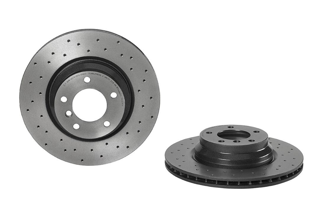 Brembo Brake Pads and Rotors Kit – Front and Rear (330mm/336mm) (Xtra) (Low-Met)