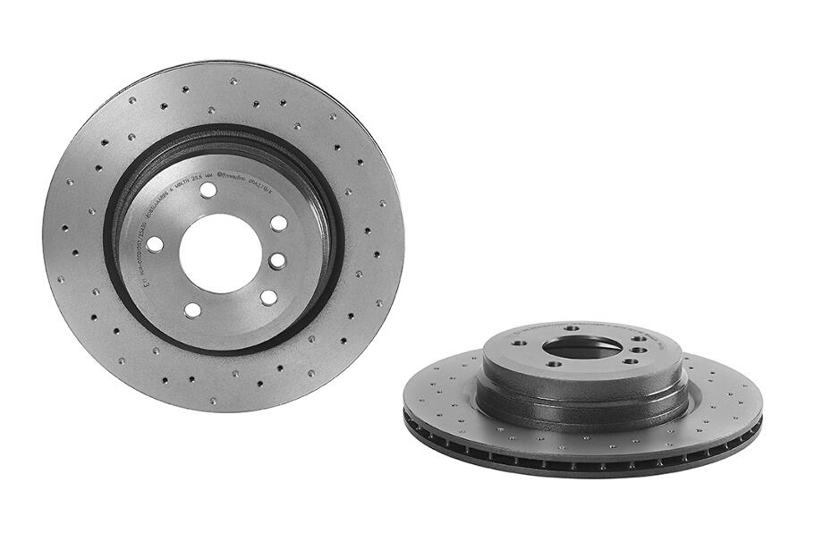 Brembo Brake Pads and Rotors Kit – Front and Rear (330mm/336mm) (Xtra) (Low-Met)