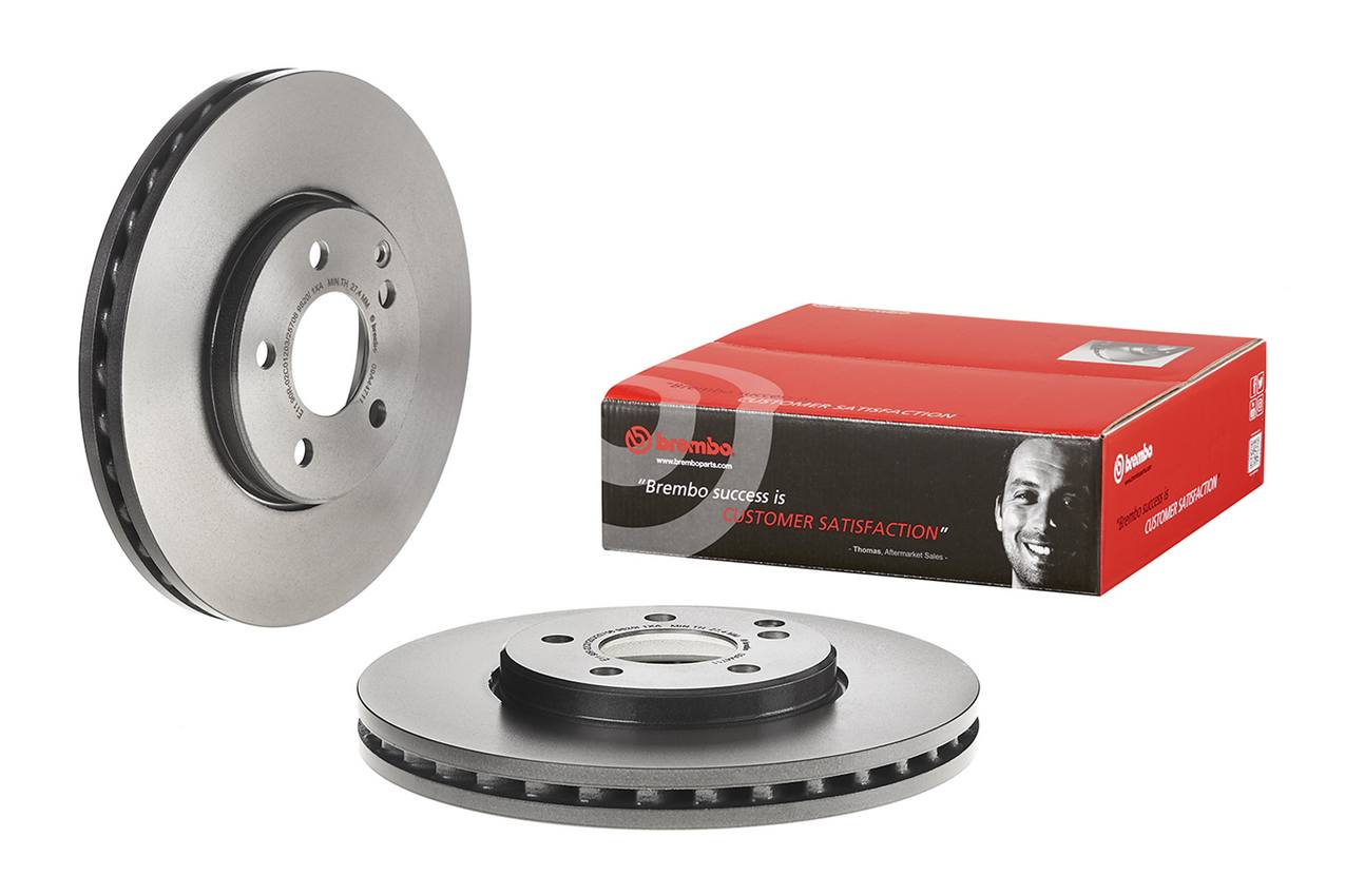 Mercedes-Benz Disc Brake Pad and Rotor Kit – Front (304mm) (Ceramic) 2114211212