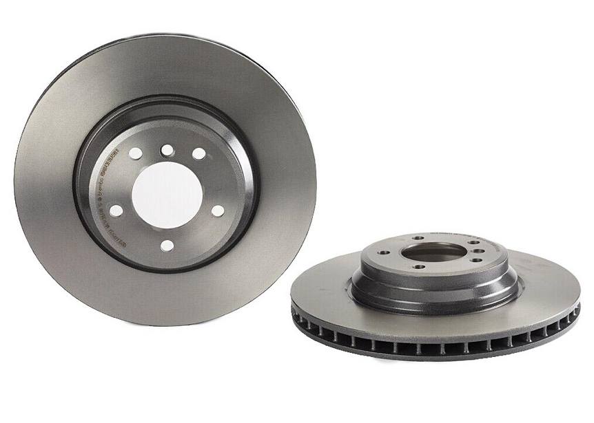 BMW Disc Brake Pad and Rotor Kit – Front and Rear (348mm/336mm) (Low-Met) 34116855000