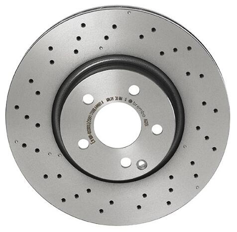 Mercedes Disc Brake Rotor – Front (322mm) 000421301207