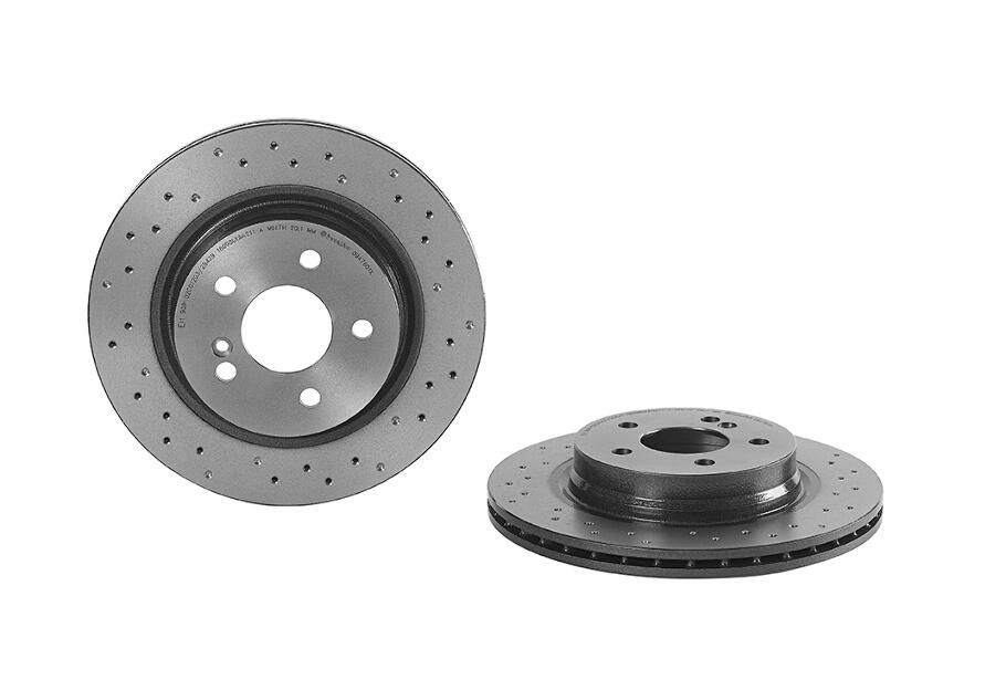 Mercedes Brembo Disc Brake Rotor – Rear (300mm) 2044230712