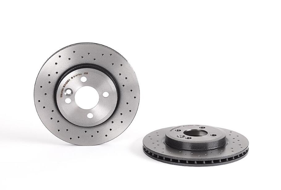 Brembo Brake Pads and Rotors Kit – Front and Rear (280mm/259mm) (Xtra) (Ceramic)