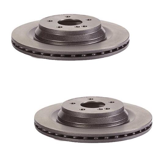 Brembo Brake Pads and Rotors Kit – Front and Rear (350mm/320mm) (Low-Met)