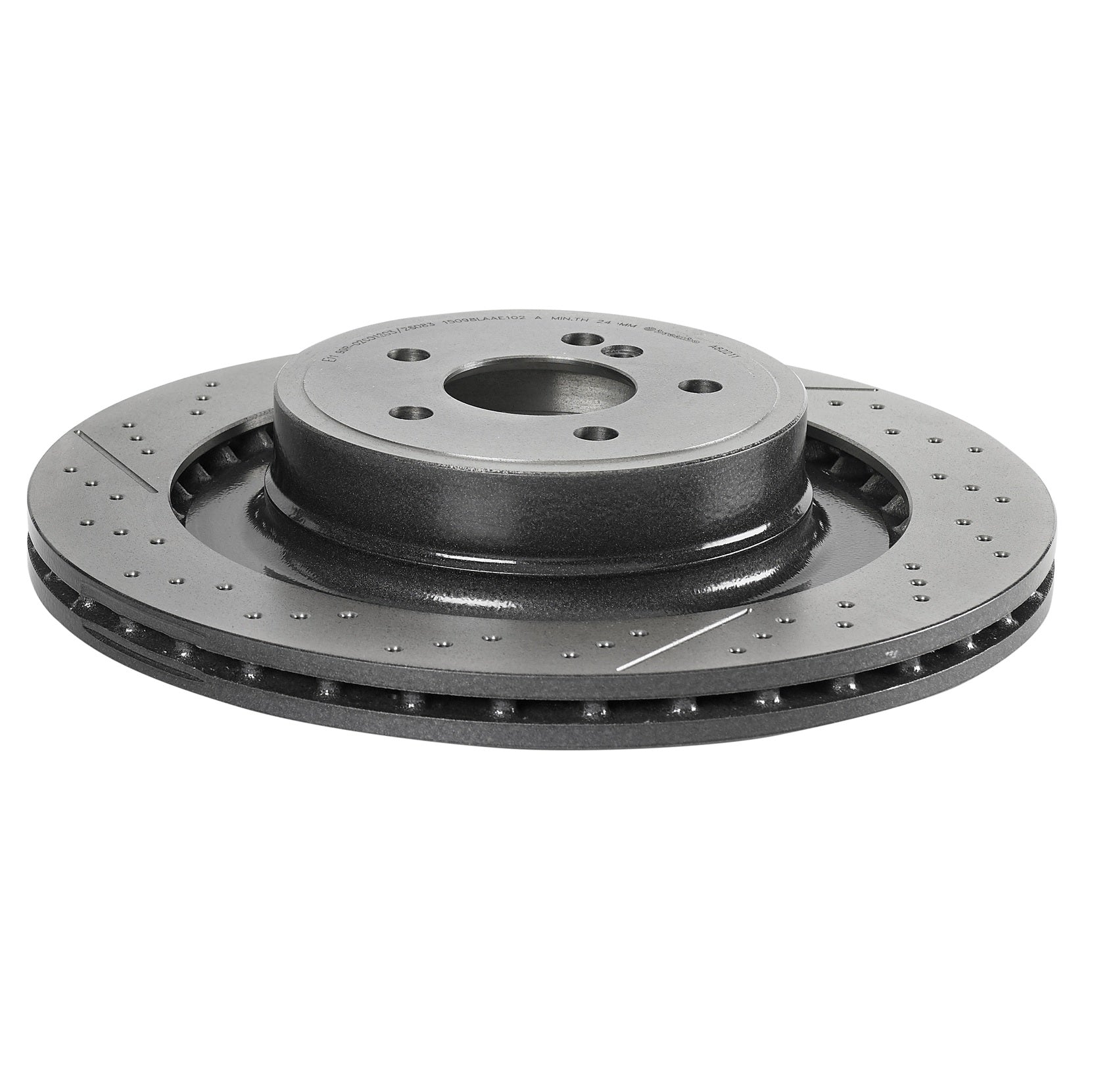 Mercedes Brembo Disc Brake Rotor – Rear (360mm) 2124230412