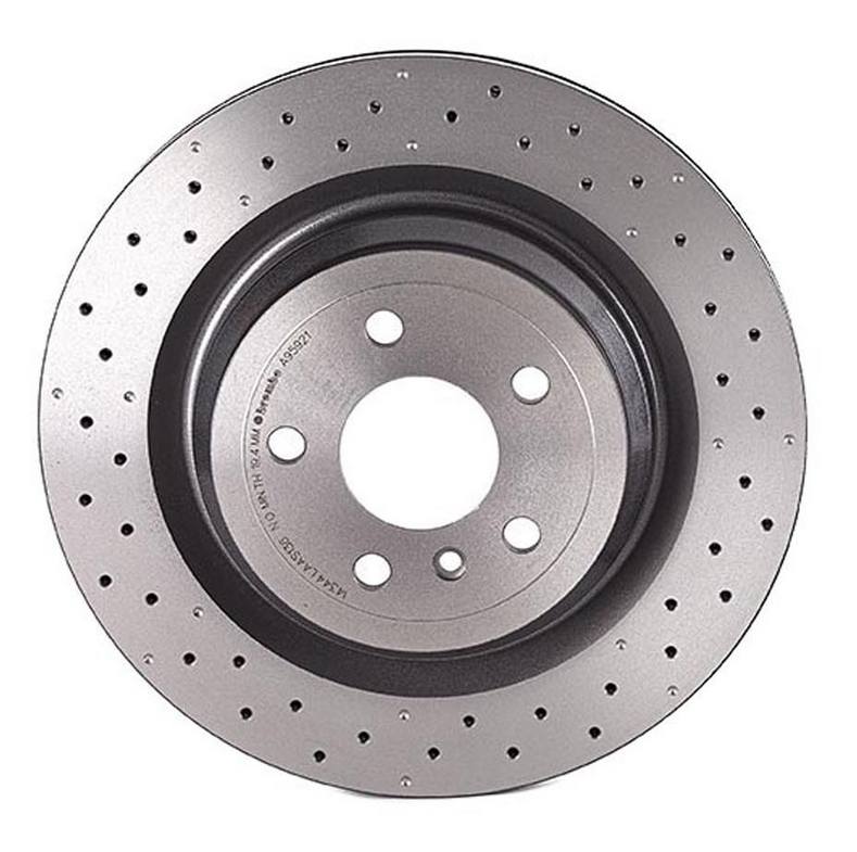 Mercedes Brembo Disc Brake Rotor – Rear (330mm) (Cross-Drilled) 1664230412