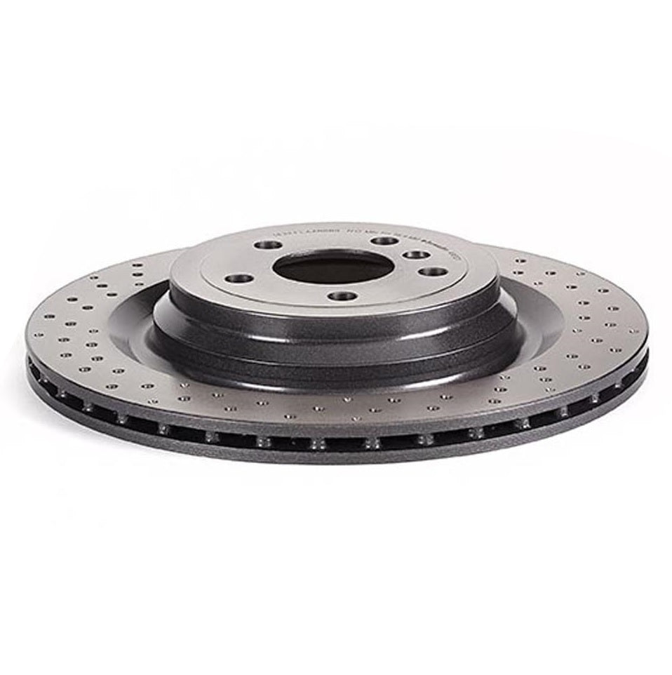 Mercedes Brembo Disc Brake Rotor – Rear (345mm) (Cross-Drilled) 1664230312