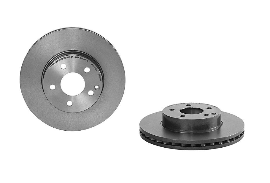 Mercedes Brembo Disc Brake Rotor – Front (295mm) 2124211312