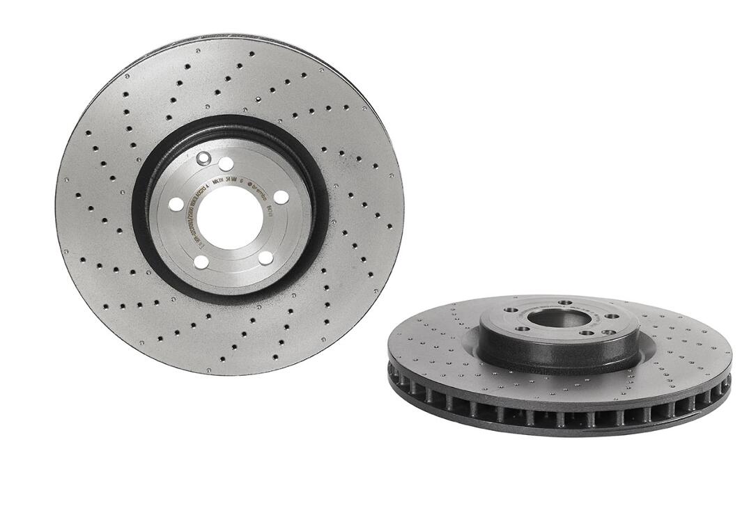 Mercedes Brembo Disc Brake Rotor – Front (360mm) 2314211312