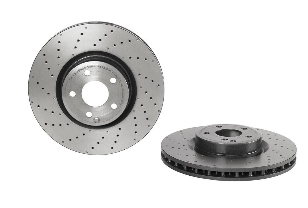 Mercedes Brembo Disc Brake Rotor – Front (342mm) 231421101207