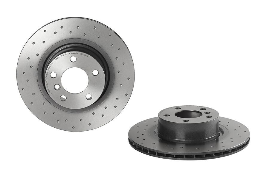 BMW Brembo Disc Brake Rotor – Rear (330mm) (Xtra) 34206886482