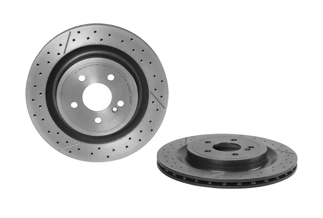 Mercedes Brembo Disc Brake Rotor – Rear (330mm) 1724230112