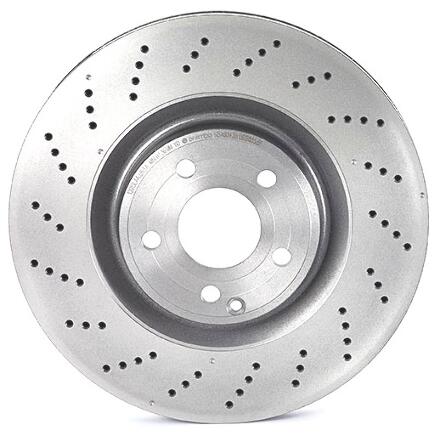 Mercedes Brembo Disc Brake Rotor – Front (344mm) 2184210412