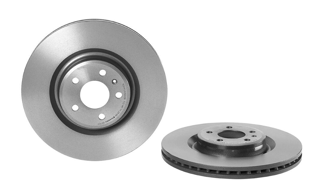 Audi Brake Kit – Pads and Rotors Front (345mm) (Ceramic) 8R0698151S – Brembo 4165715KIT