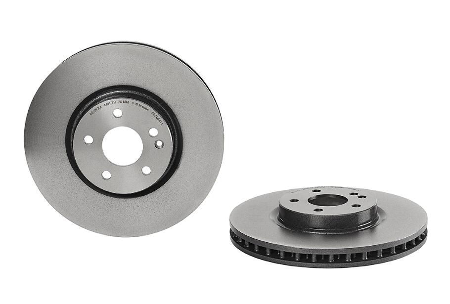 Mercedes Brakes Kit – Brembo Pads and Rotors Front (330mm) (Low-Met) – Brembo 3806668KIT