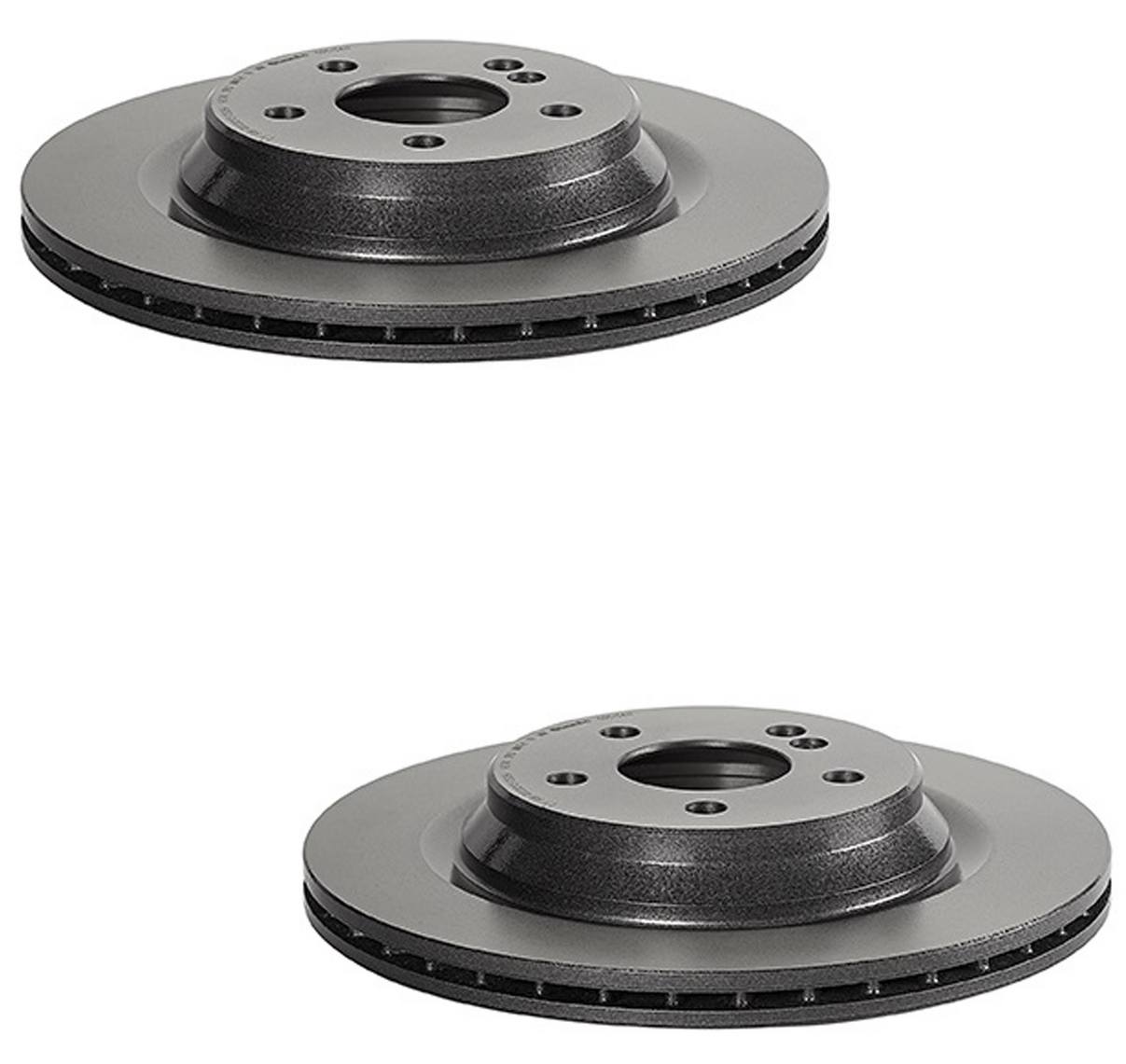 Mercedes Brakes Kit – Pads & Rotors Frond and Rear (345mm/315mm) (Low-Met) 220423031264 – Brembo 4038641KIT