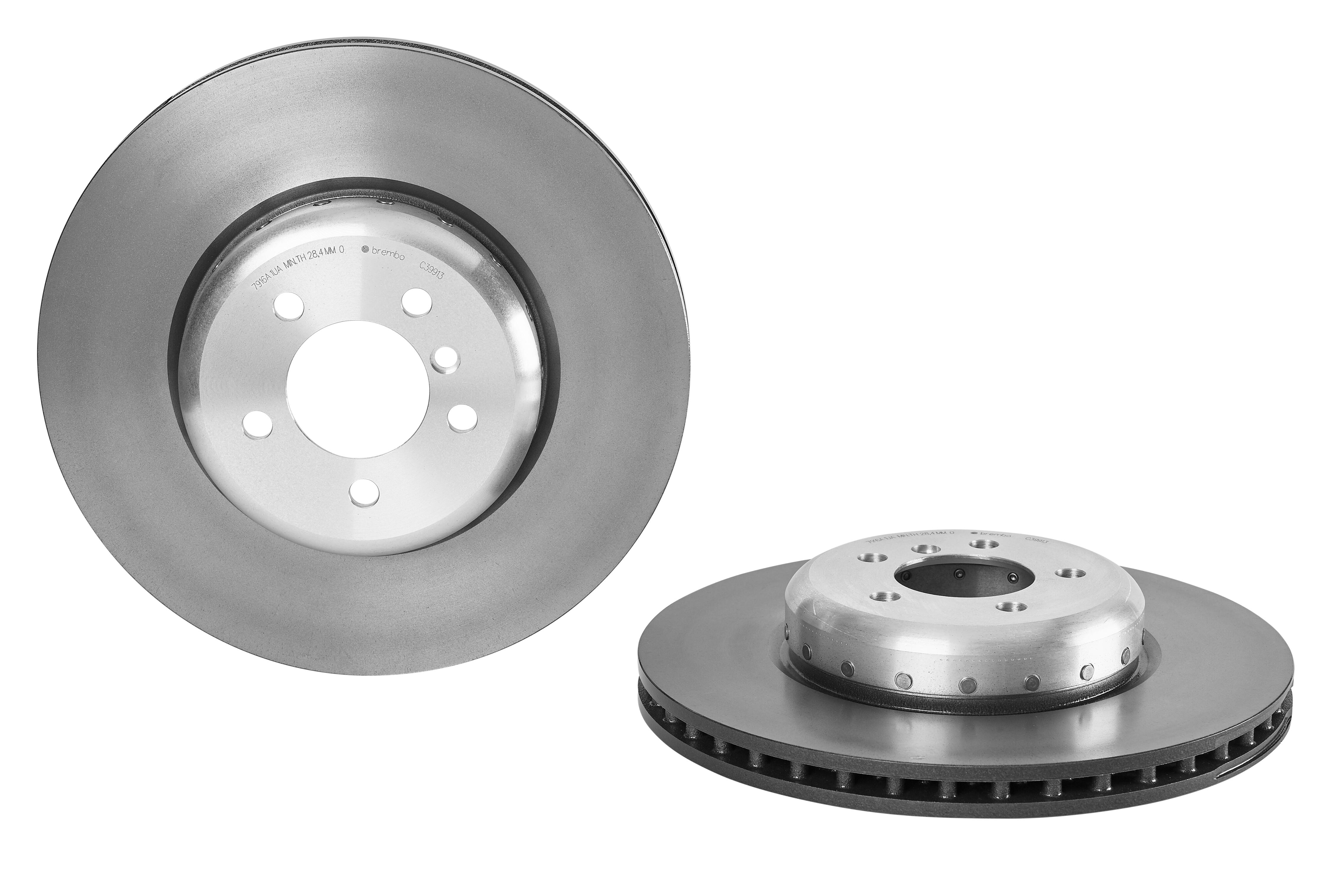 Brembo Brake Pads and Rotors Kit – Front and Rear (370mm/345mm) (Low-Met)