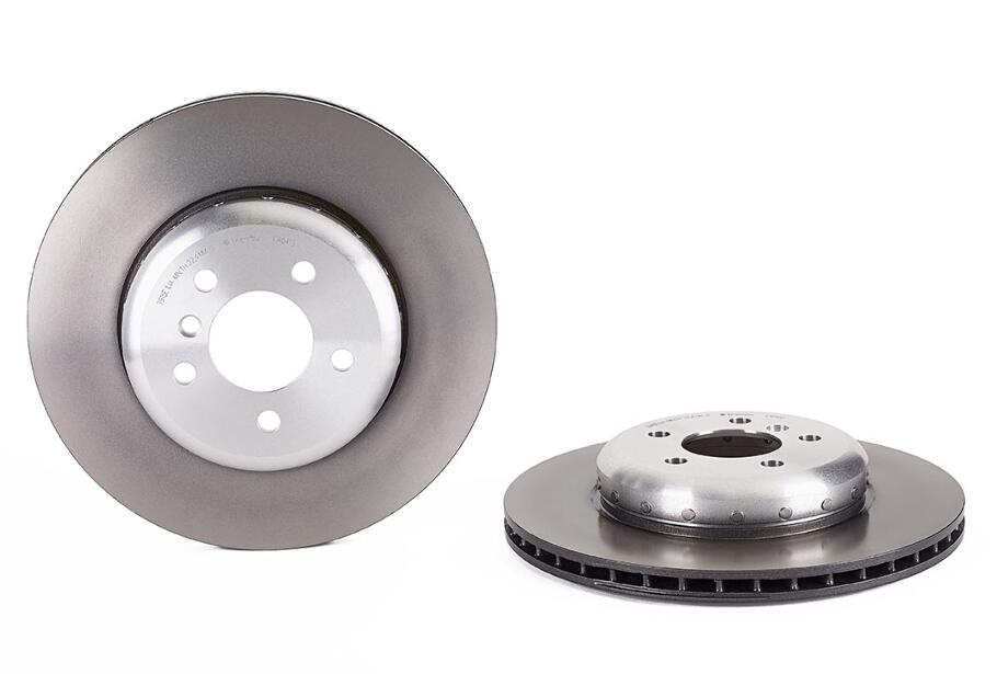 Brembo Brake Pads and Rotors Kit – Front and Rear (348mm/345mm) (Low-Met)