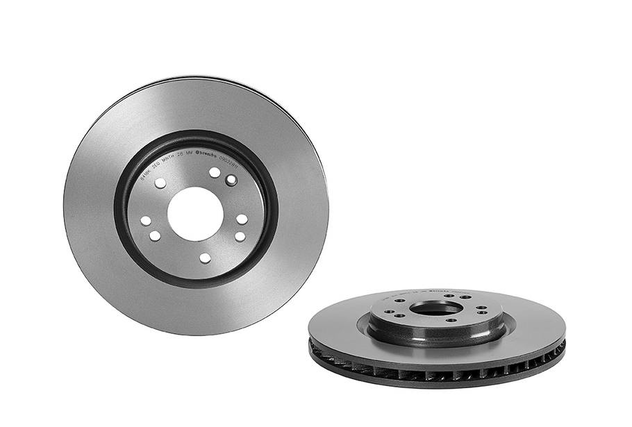 Mercedes-Benz Disc Brake Pad and Rotor Kit – Front and Rear (320mm/300mm) (Ceramic) 129421171264