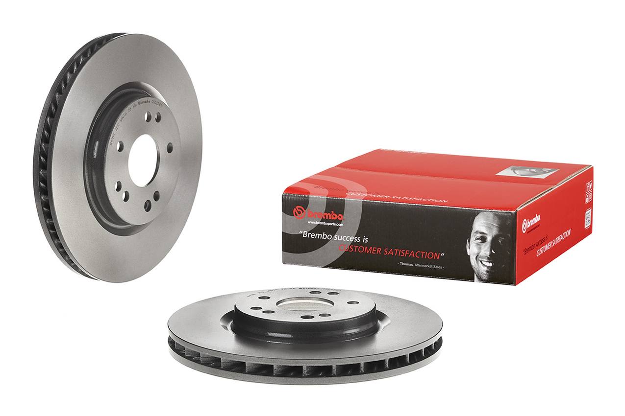 Mercedes-Benz Disc Brake Pad and Rotor Kit – Front and Rear (320mm/300mm) (Ceramic) 12-4211612