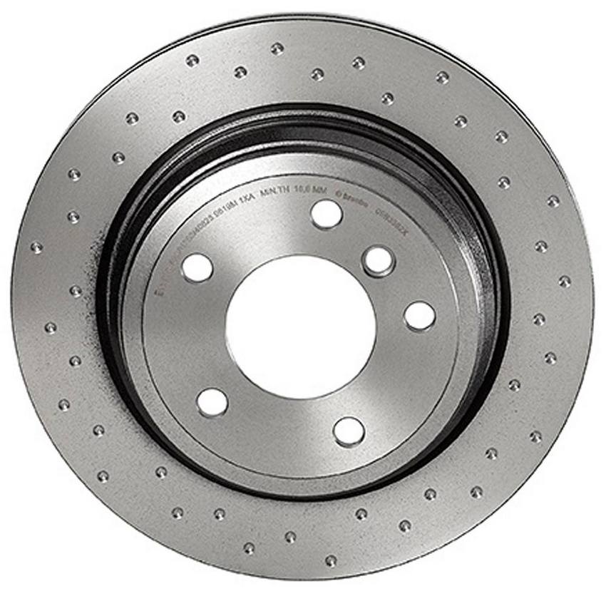 BMW Brembo Disc Brake Rotor – Rear (300mm) (Xtra) 34216864901