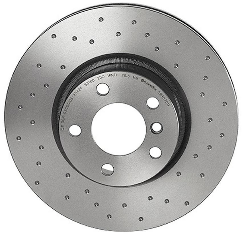 BMW Brembo Disc Brake Rotor – Front (328mm) (Xtra) 34106879122