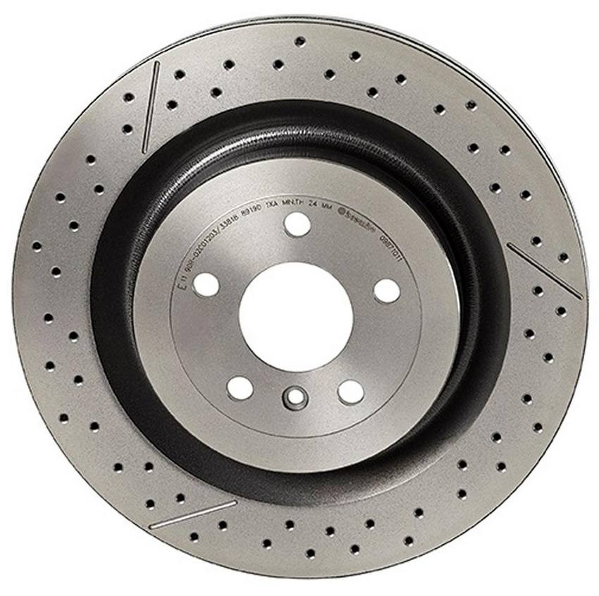 Mercedes Brembo Disc Brake Rotor – Rear (345mm) 1664230512