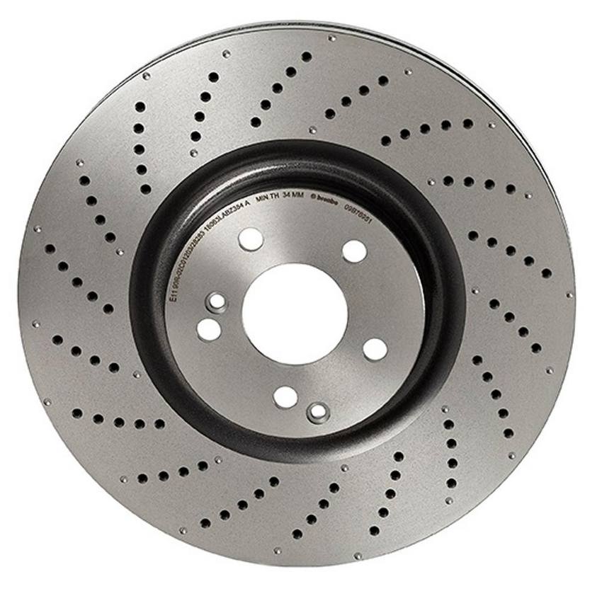 Mercedes Brembo Disc Brake Rotor – Front (360mm) 000421201207