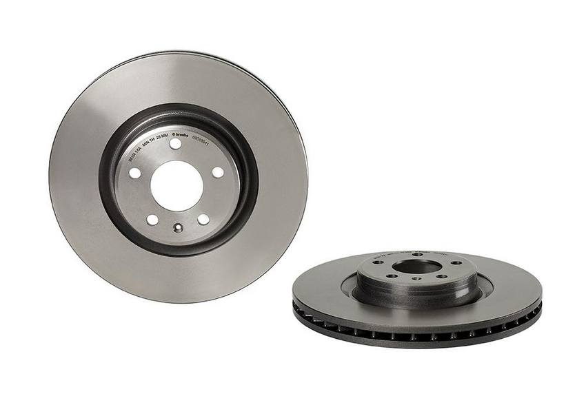 Audi Brembo Disc Brake Rotor – Front (338mm) 80A615301A