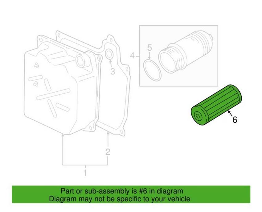 VW Transmission Filter 0GC325183